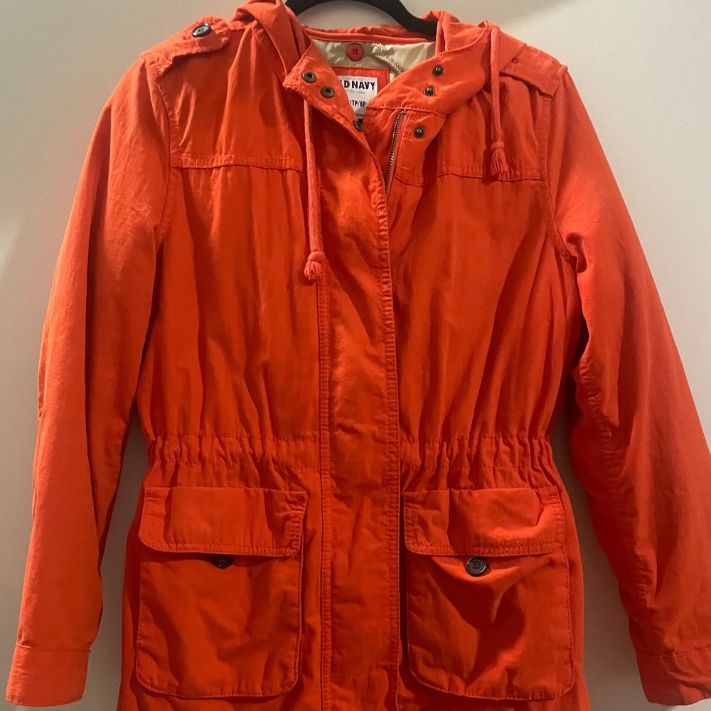 3-in-1 Old Navy Orange Layered Rain Coat